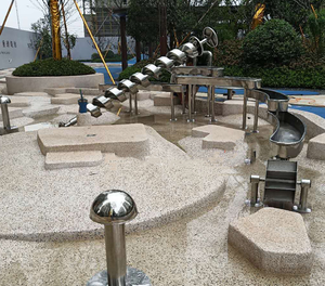 Acier inoxydable 2025 nouvelle vente enfants plage <span class=keywords><strong>Table</strong></span> extérieur sable et eau jouet bébé jouer outil eau jouer équipement - Product Image 2