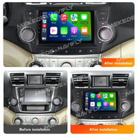 NaviFly Radio Mobil Android Terbaru Car Play Auto GPS untuk Toyota Highlander 2007-2013 Mendukung Chip BT5.0 Android Auto