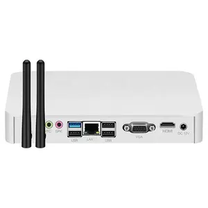 Mini PC Portable N4000 Processor SATA USB2.0 Support Win10XP 12V 5A Desktop Computer For Home With Fan