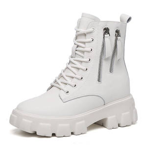 <span class=keywords><strong>Botines</strong></span> 2026, Nuevo Estilo Coreano, Forrados de Lana, Otoño Invierno, Zapatos de Algodón para <span class=keywords><strong>Mujer</strong></span>, Botas de Tacón Alto, <span class=keywords><strong>Botines</strong></span> de Media Pantorrilla para <span class=keywords><strong>Mujer</strong></span> - Product Image 1