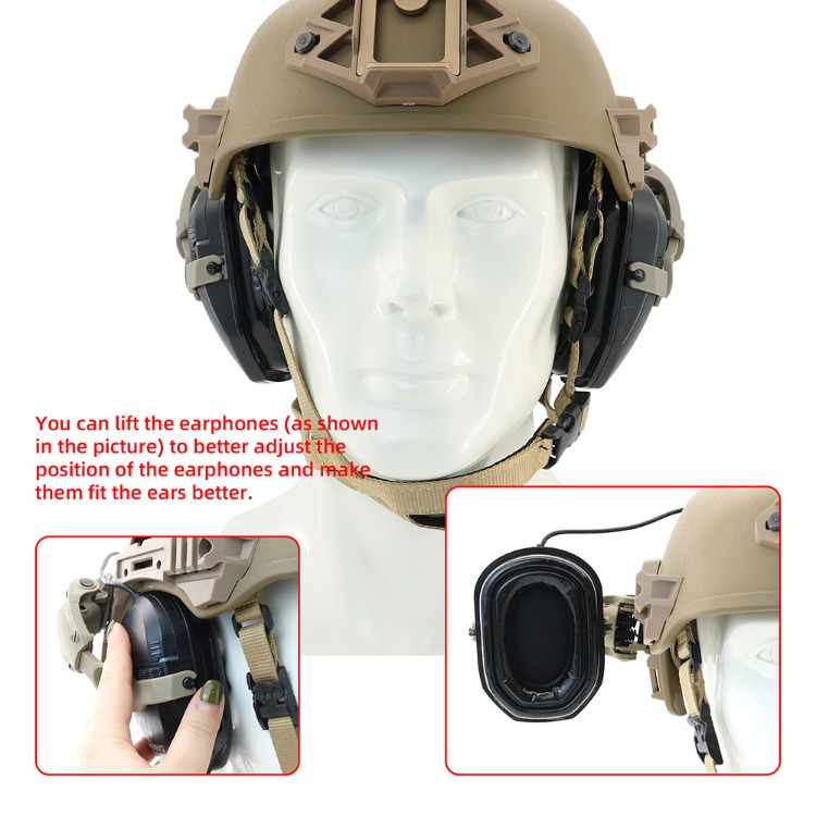 Rail De Casque Tactique - Adaptateur Pour Arc Rail - Neuf - Chine