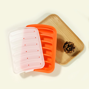 Molde de silicona para salchichas con 6 cavidades, molde para hot dogs, recipiente para hot dogs caseros, logotipo personalizado, MOQ bajo - Product Image 3