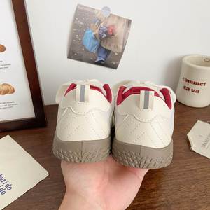 2026 New Niche Women Casual Shoes, Autumn Breathable Mesh Hiking Board Shoes, Soft <b>Sole</b> Lightweight White Sneakers - Product Image 4