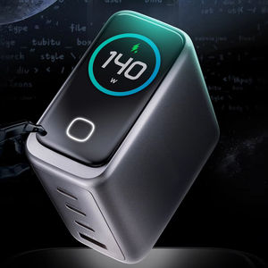 140W Gan Snelle Oplader Hd Display Smart Temp Control 3 USB-C 1 USB-A Pd3.1 Power Adapter Ovp Bescherming Voor Laptop Telefoon Tablet - Product Image 6