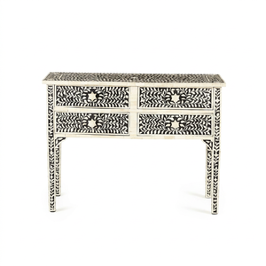 Wholesale Modern Antique 4 Drawer Console <b>Table</b> Quality Handicrafts Bone Inlay Living Room Dining Farmhouse Decor Handmade - Product Image 1