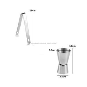 Outils de barre de <span class=keywords><strong>cocktail</strong></span> <span class=keywords><strong>kit</strong></span> de vin en acier inoxydable shaker à vendre <span class=keywords><strong>maison</strong></span> fête Bar outils - Product Image 6