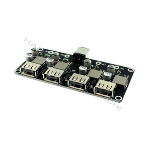 4-way Fast Charging Module <b>12V</b> 24V <b>to</b> QC3.0 Fast Charging Single <b>USB</b> Mobile Phone Charging Pad - Product Image 1