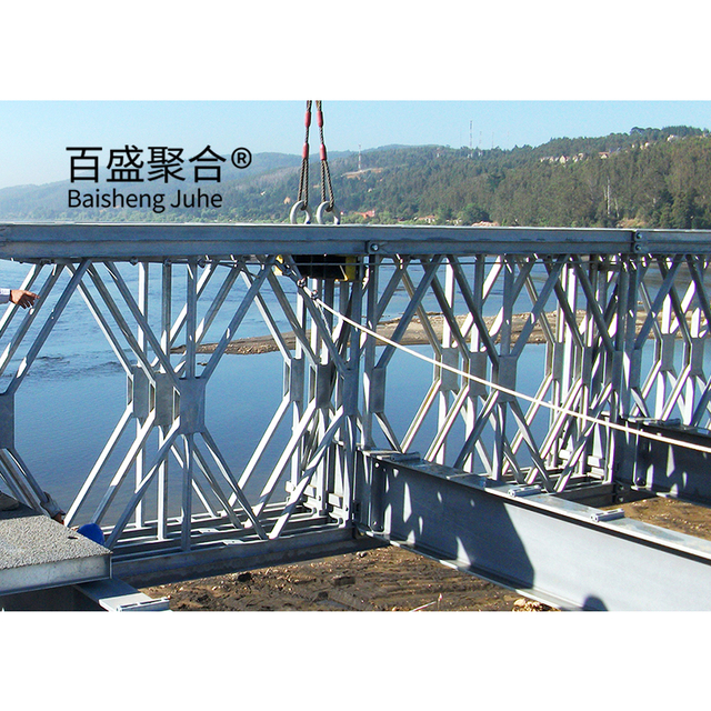 Steel Truss Frame Bridge Modular Prefab Portable Hd200 Steel Structure Bridge