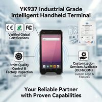 Terminal PDA Industrial JR 937 con Android 13, Octa Core, 4G LTE, GPS, Escáner de Código de Barras 2D, Computadora Portátil para Inventario