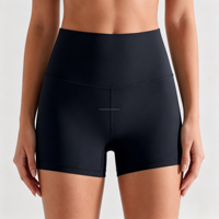 Pantalon de yoga brossé texturé pour femme, trois-quarts, taille haute, conçu pour rehausser les fesses et prévenir le relâchement. Séchage rapide