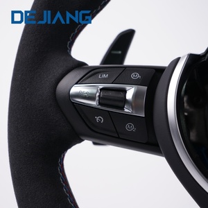 Volante Deportivo de Alcántara para Interiores de Automóviles, Ajuste Perfecto para 320 <span class=keywords><strong>525</strong></span> F10 F20 F30 F15 F25 F07 F01 F82 M3 M4 M5, Accesorios para Automóviles - Product Image 3