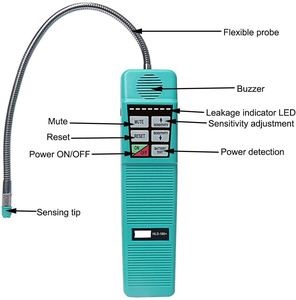 DC 냉매 가스 누출 감지기 휴대용 할로겐 감지 장치 HLD-100 + ROHS - Product Image 2