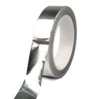 Échantillon Gratuit Ruban Adhésif en Aluminium Argenté Ignifuge Haute Adhérence pour Câbles