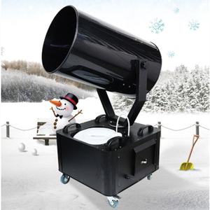 Nueva llegada 3000W cabeza móvil LED etapa luz 90 grados Jet espuma nieve cañón máquina focos para fiestas de Navidad - Product Image 2