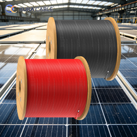 CPR B2ca-Zertifiziertes H1Z2Z2-K DC Photovoltaik-Kabel 1,5kV Verzinntes Kupfer XLPO LSZH Zugelassen nach EN50618 Direkt vom Hersteller Solar