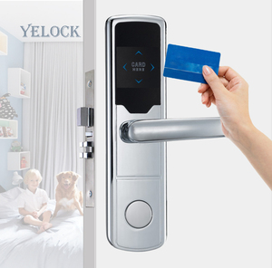 ระบบล็อคประตูอัจฉริยะสำหรับโรงแรม YELOCK Factory Zinc Waterproof Electronic Hotel Lock System พร้อมคีย์การ์ด สวิตช์ และซอฟต์แวร์จัดการฟรี รุ่น YE-RF1008 - Product Image 3