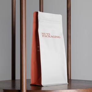 Bolsa de Café Biodegradable con Fondo Plano, Impresión Personalizada, 125g 250g 500g 1kg, Grado Alimenticio, Resistente a la Humedad, con Válvula, Venta al Por Mayor - Product Image 2