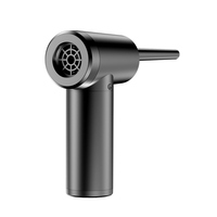 Pulitore per polvere compressa ventilatore elettrico senza fili per la rimozione della polvere dell'auto 6000mah pistola per spolverino ad aria ricaricabile