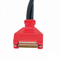 Accessoires de diagnostic pour camions Cummins : Faisceau de câblage OBDII-16P femelle vers 16P+32P, câble de raccordement un-vers-deux