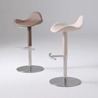 JP Light Chaise de bar haute élévatrice de luxe Tabouret haut rotatif en acier inoxydable pour la maison Tabouret de bar en cuir haut de gamme à vendre