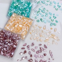 Paso Sico tout nouveau coloré 3D coquille irrégulière pierre bricolage Nail Art décoration