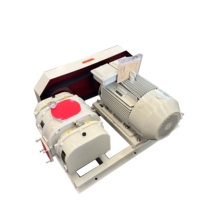 Roots Rotary Lobe Blower Tekanan Tinggi AC Listrik Rakitan Lengkap dengan Filter Udara, Peredam, dan Katup Pelepas Tekanan