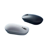 Mouse Optik Nirkabel Bluetooth 2.4G Dual Mode Isi Ulang Tipis untuk Komputer, Kantor, Laptop, Mac, PC