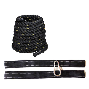 CZFIT Corde de combat robuste de haute qualité pour entraînement de fitness, combat, force des bras, puissance musculaire, corde à bascule en polyester durable - Product Image 4