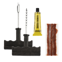 Nouveau kit de réparation de pneus tubeless en blister de 6 pièces avec perceuse filetée