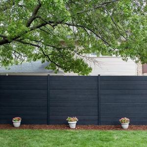 Clôture de jardin WPC facile à installer, pare-<span class=keywords><strong>feu</strong></span>, étanche, panneaux de clôture pour décoration extérieure - Product Image 2