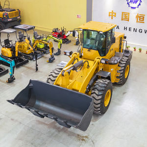 รถตักล้อยางขนาดเล็ก 3 ตัน 5 ตัน ของจีน เครื่องยนต์ดีเซลอเนกประสงค์ ถังขนาด 1 ลูกบาศก์เมตร มาตรฐาน CE EPA EURO5 ระบบขับเคลื่อน 4*4 4WD 4 in 1 รถตักล้อยางแบบหน้า - Product Image 5