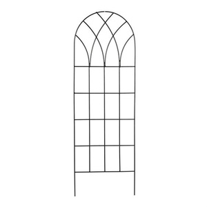 <span class=keywords><strong>Treillis</strong></span> d'oiseaux perchés, <span class=keywords><strong>treillis</strong></span> de jardin en métal de 72 pouces de hauteur, aide à l'escalade <span class=keywords><strong>pour</strong></span> plantes, 120x40 cm, motif de vigne, noir - Product Image 5