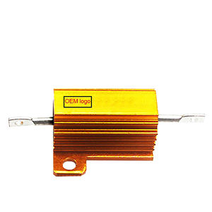 Lorida Tolerance 5% 10W 25W 50W 100W 200W 500W 800W RX24 Résistance haute puissance en aluminium doré 1000 Ohms - Product Image 1