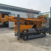 Foreuse hydraulique portable XL DRILL CS800 - Max. Machine de forage rotative diesel pour puits d'eau à 1000 m de profondeur avec pompe