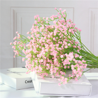 Gypsophila Artificielle Bébé Souffle Fleurs Bush Gypsophile Artificiel pour Mariage Décoration de Mariée