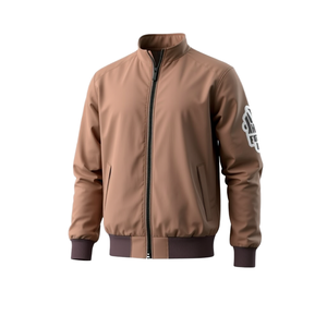 เสื้อแจ็คเก็ตผู้ชายผ้าฝ้าย 100% ปรับแต่งได้ อุ่น น้ำหนักเบา ทนทาน ระบายอากาศได้ดี สวมใส่สบาย เสื้อคลุมฤดูหนาว เป็นมิตรกับสิ่งแวดล้อม ถักทอ - Product Image 1