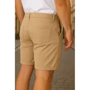 Pantaloncini Bermuda Slim Fit da Uomo Adrenaline, Vita Media, in Cotone, Stile Casual per Adulti - Product Image 4