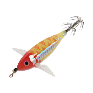 Señuelo Luminoso Horizontal para Calamar, 75mm 5.5g, Cebo de Madera con Forma de Camarón, Brilla en la Oscuridad, para Pesca de Pulpo y Sepia - Product Image 4