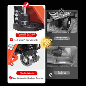 Transpaleta Hidráulica Manual de Servicio Pesado de 8 Toneladas y 10 Toneladas, Carretilla Elevadora Manual Portátil para la Industria, Capacidad de 10000 kg - Product Image 4