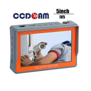 בוחן מצלמות אבטחה נייד IV5 בגודל 5 אינץ' 8MP AHD TVI CVI CVBS PTZ 4 ב-1 <span class=keywords><strong>IP</strong></span> לבדיקת מצלמות CCTV, ניטור אבטחה - Product Image 1