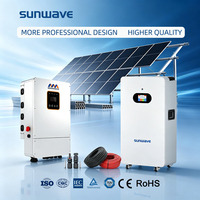 Système de stockage d'énergie solaire domestique hors réseau Megarevo 5kW 8kW 10kW avec onduleur biphasé et batterie LiFePO4