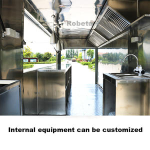 Kiosque alimentaire conteneurisé, remorques alimentaires d'occasion à vendre par le propriétaire, remorque alimentaire, restaurant mobile - Product Image 5