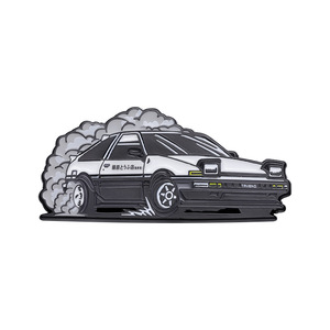 Broche de metal minimalista con forma de coche inspirado en películas, insignia decorativa para ropa, venta al por mayor - Product Image 5