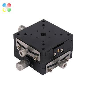 Vente d'usine C&K Série JT Plateau de goniohymétrie manuel 60 mm Plateau à glissière incurvé pour instrument optique - Product Image 4