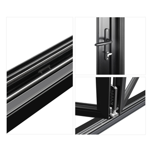 Pintu Lipat Aluminium NFRC, Penjualan Pabrik Terlaris, Profil Pintu Lipat Aluminium untuk Teras, Pintu Lipat Teras Standar AS - Product Image 2