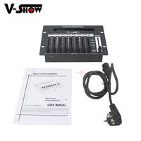 VSHOW C24BW Expédition depuis l'euro 24 canaux Batterie sans fil Dmx Simple Controller Dmx Light Console Dimmer Controller