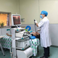 EUR VET Source de lumière froide réutilisable Hystéroscope Anoscope Arthroscopie Instrument d'endoscopie pour les soins des chiens