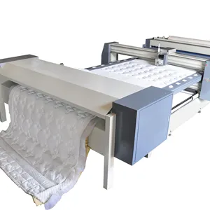 Continuous Single Needle Quilting Machine for Cotton-Padded Latex Sponge Mattress