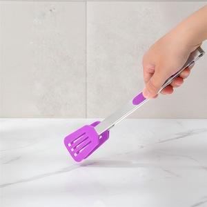 <span class=keywords><strong>Pinze</strong></span> da Cucina e <span class=keywords><strong>Barbecue</strong></span> con Manico in Silicone, <span class=keywords><strong>Pinze</strong></span> Colorate in Acciaio Inossidabile Resistenti al Calore - <span class=keywords><strong>Pinze</strong></span> <span class=keywords><strong>per</strong></span> Bistecche - Product Image 3