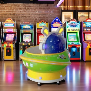 Fun Park Electric Coin-Operated Video <span class=keywords><strong>Arcade</strong></span> Games Machine Rotating <span class=keywords><strong>Kiddie</strong></span> Rides para niños Diversión de fibra de vidrio para niños - Product Image 6